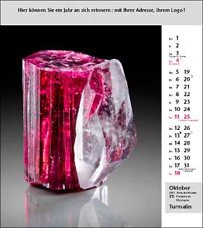Die Kalender EDLE STEINE seit 2003